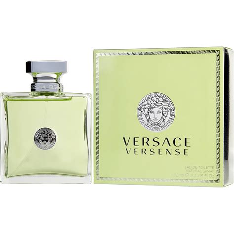 versace silver bottle|versace versense cologne 1.5 ml.